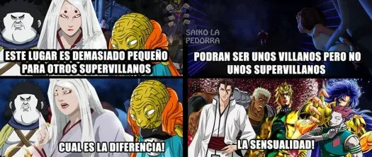 la diferencia entre villanos