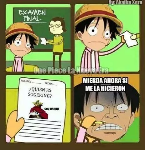 Luffy en problemas