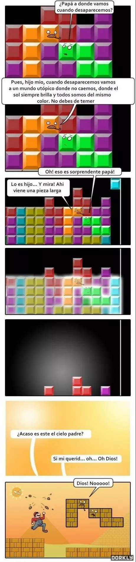Que ocurre en el tetris?