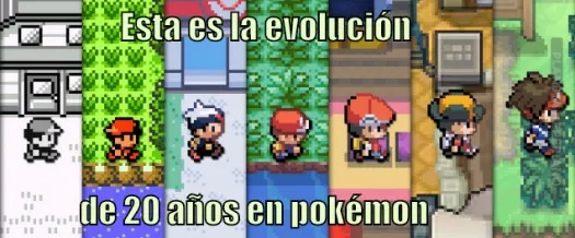 La evolución del personaje en pokémon