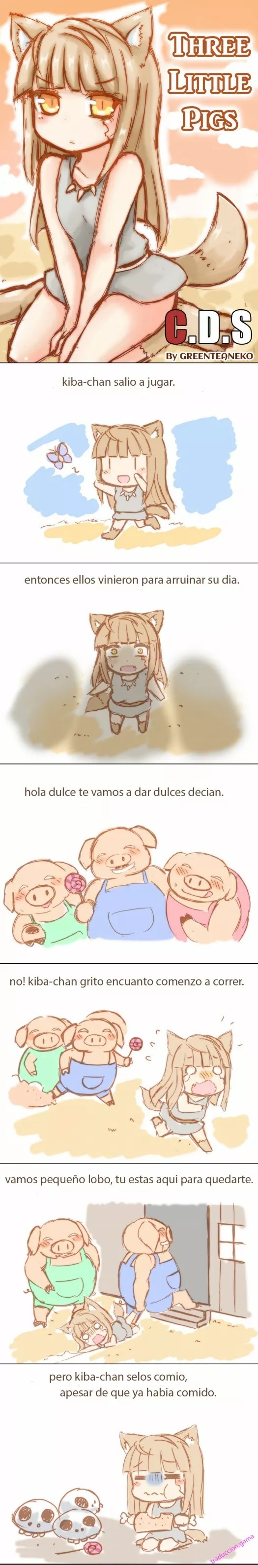 tres pequeños cerdos