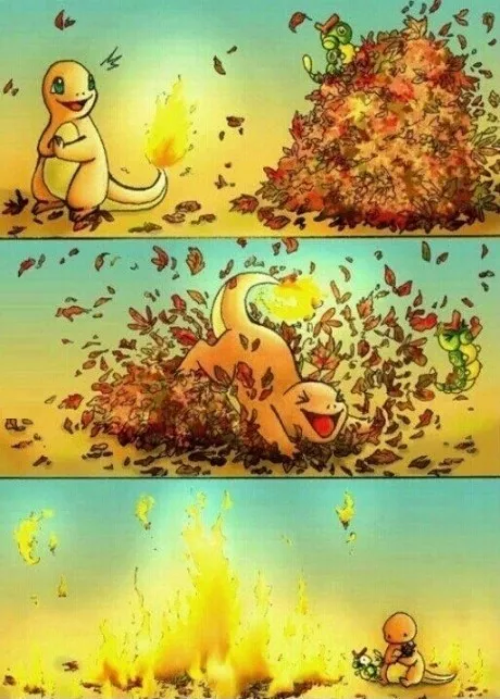 Charmander es un peligro