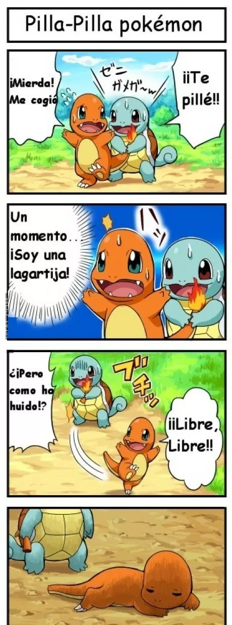 Charmander es un loquillo