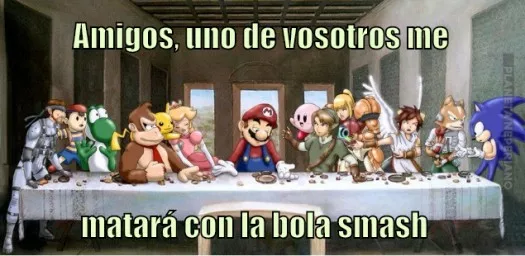 Última cena antes del smash bros