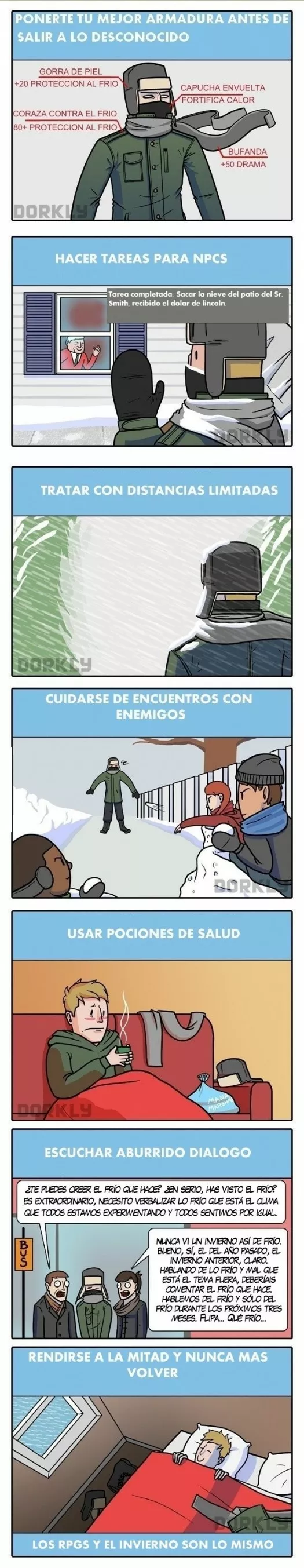 Dedicado a quienes viven el invierno