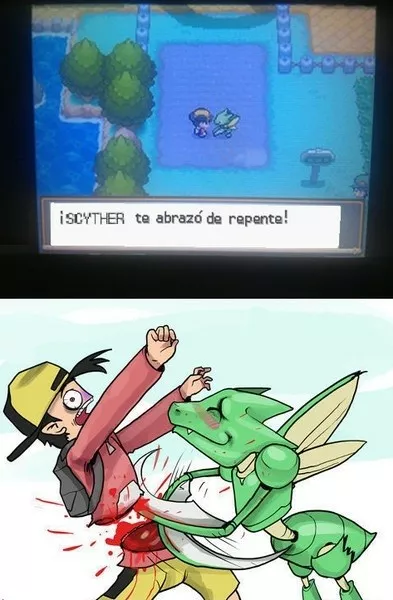 Scyther solo quería mostrar su amor