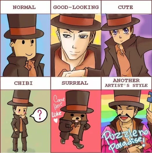 Otras versiones de Layton