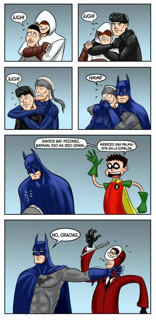 Nadie sorprende a Batman