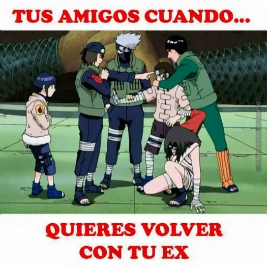 Cuando quieres volver con tu ex