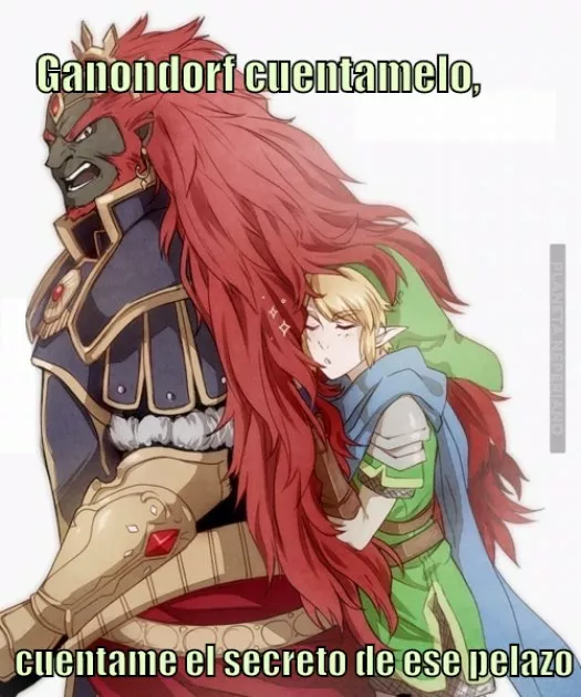 Ganondorf será malo, pero tiene una melena sin igual