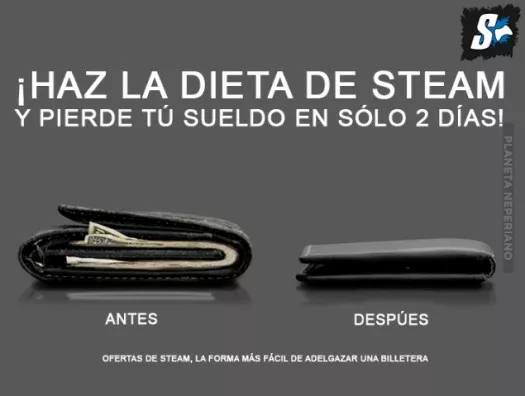 La dieta de Steam