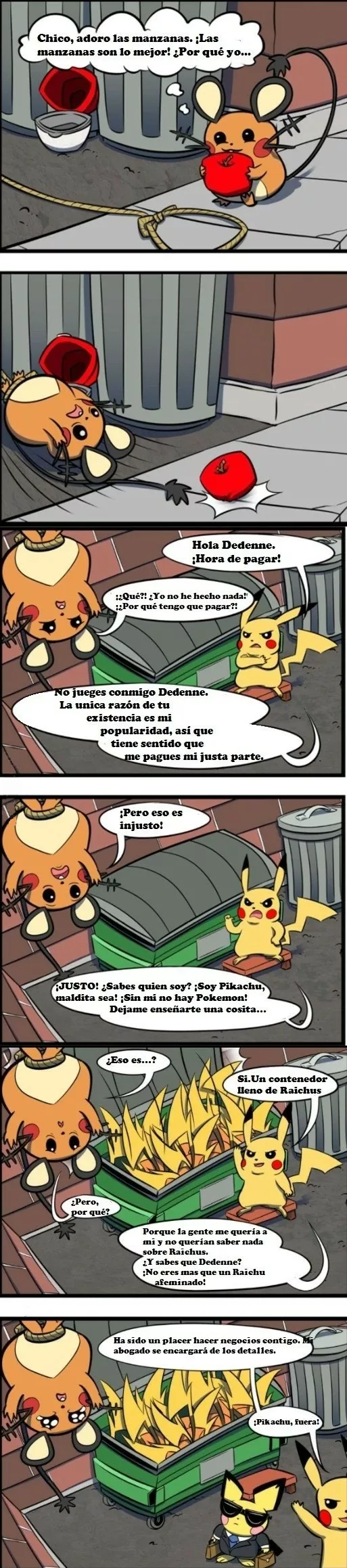 El lado oscuro de la fama de pikachu