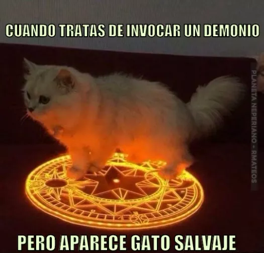 INVOCANDO UN DEMONIO...