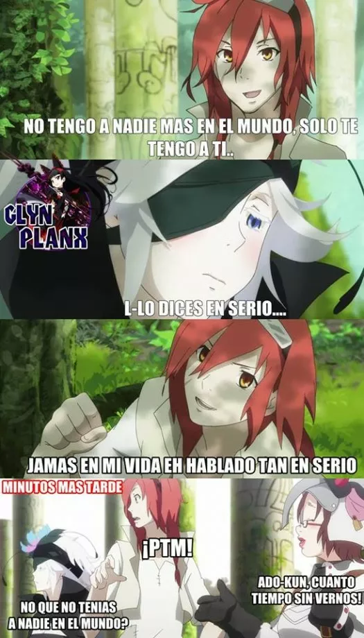 Pasa en el anime pasa, en la vida real :v