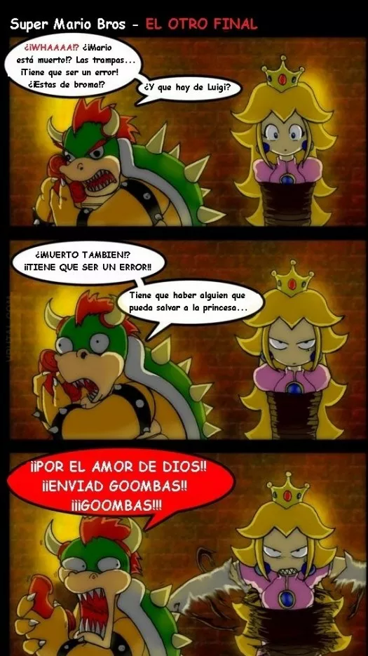 Peach no tiene paciencia