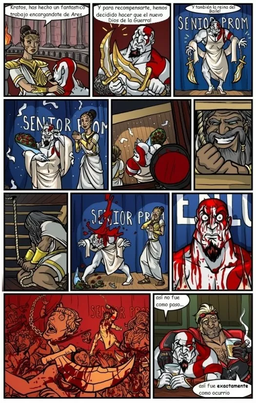 La verdadera historia de Kratos