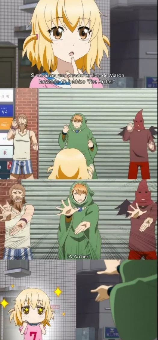 Hacer el ridículo para contentar a la loli