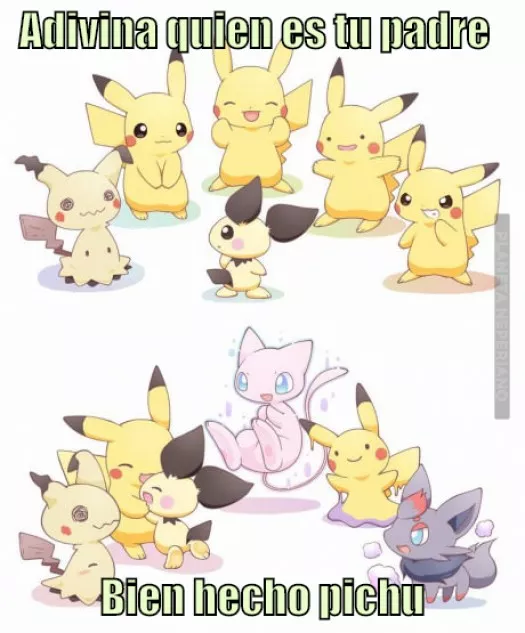 Pichu, él es tu padre