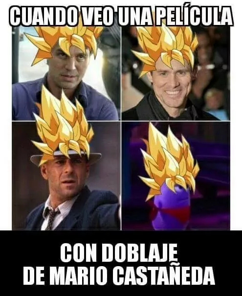 Para quien no sepa es quien le dobla la voz a Goku