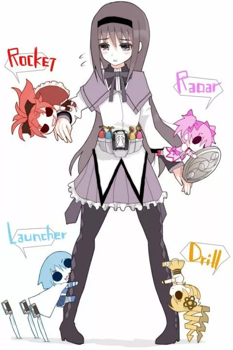 Madoka mecha fusion