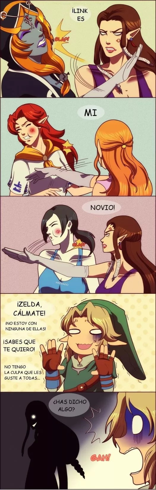 Zelda y sus celos