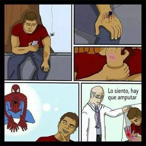 spiderman nos mintio