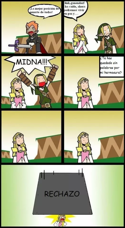 Zelda, te toca ir a la friendzone