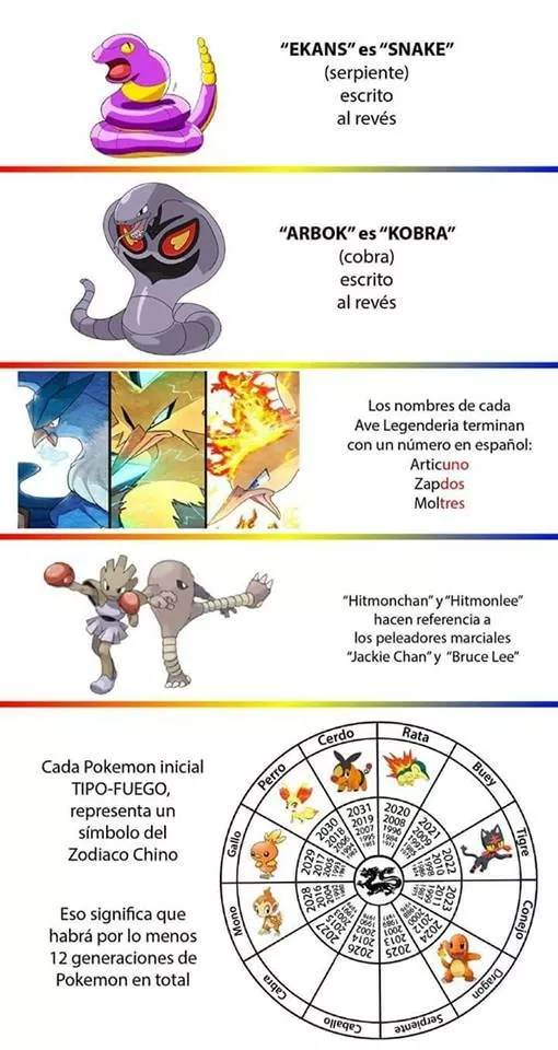 algunas pokecuriosidades