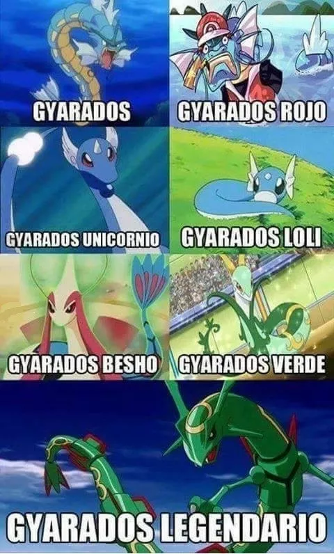 Versiones de Gyarados