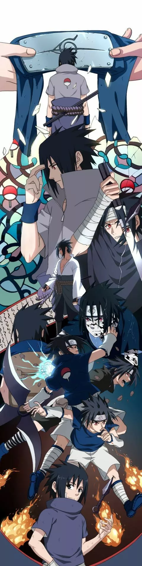 La evolución de Sasuke