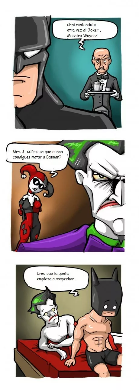 El secreto de Batman y el Joker