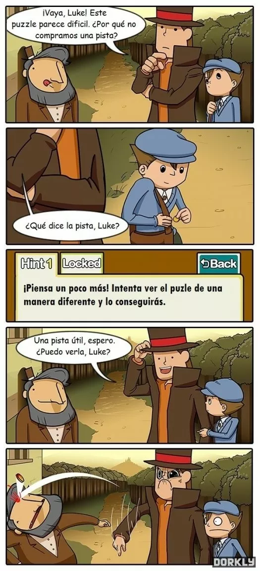 Las pistas de Layton