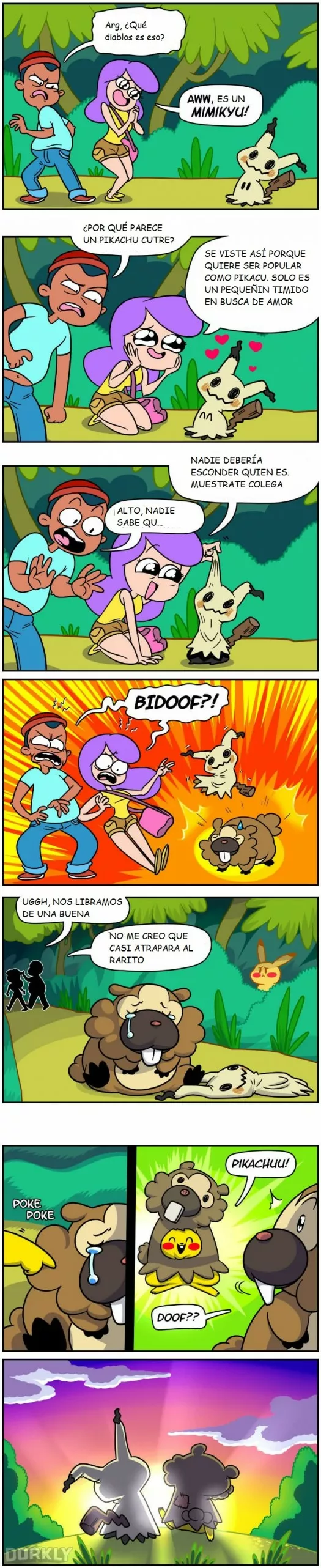 Bidoof solo busca amor