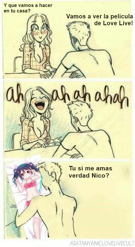 cuando sos fan de love live