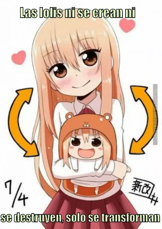 Ley de la materia aplicada al anime