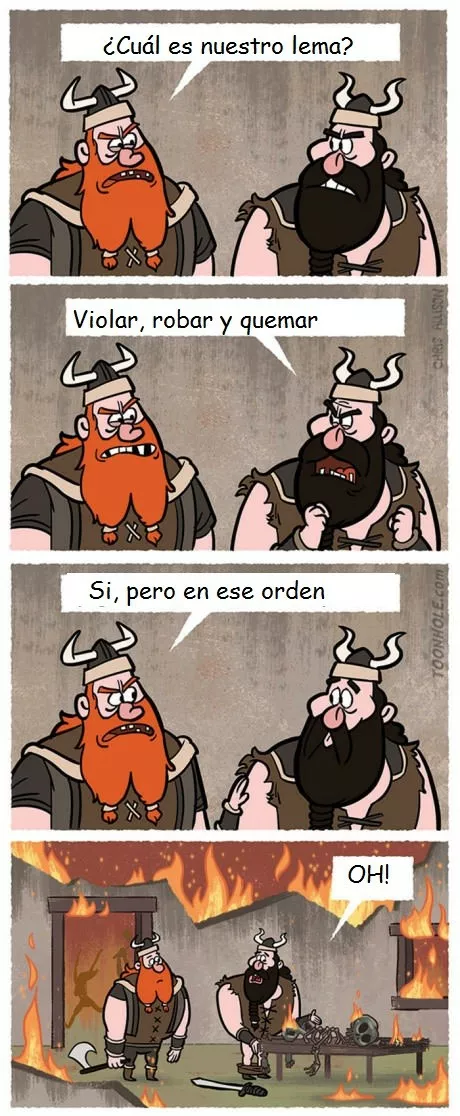 Cuando te equivocas en el lema