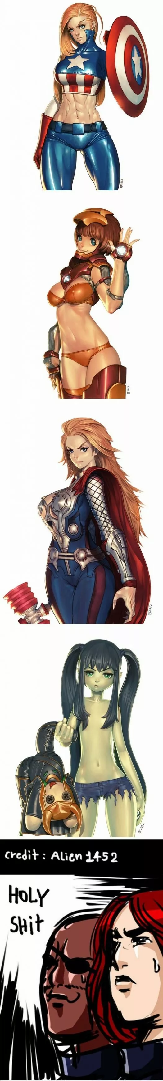 AVENGERS y una loli