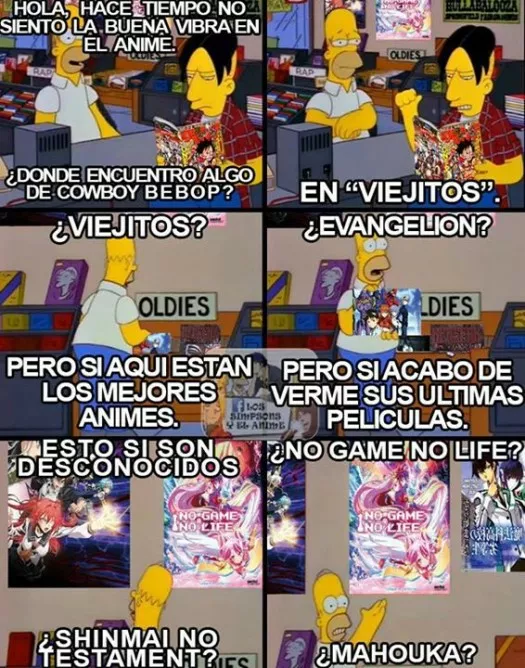 los otakus que aun viven del pasado