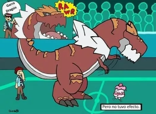 Tipo dragón vs tipo hada