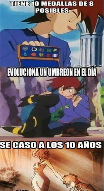 Y dicen que Ash es mejor...