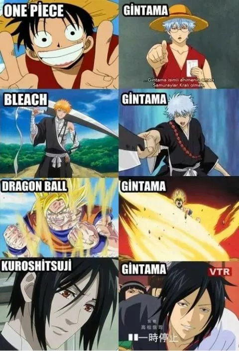 Gintama y sus homenajes