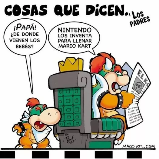 La  verdad sobre mario kart