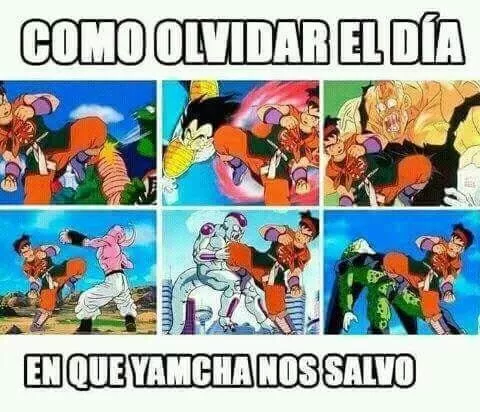 El poderoso Yamcha... los envidiosos diran que es fake