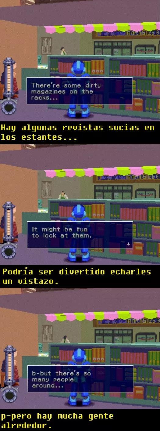 Megaman es un loquillo