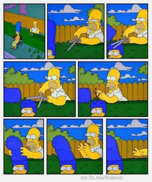 homero es todo un loquillo