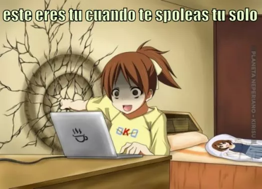 odio cuando suben escenas de anime a facebook