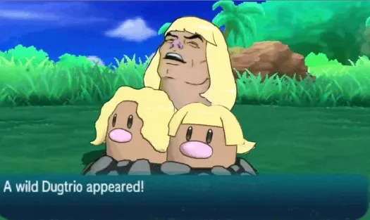 Cuando un dugtrio jojo´s salvaje aparece