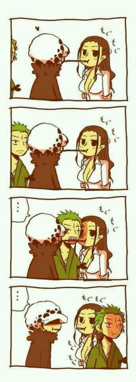 Zoro es muy inoportuno