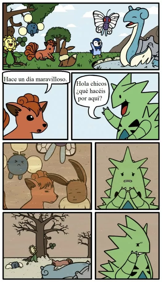 Por eso tyranitar no tiene amigos