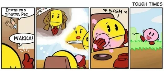 La dura vida de pacman